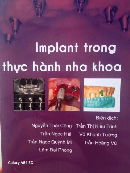 sách - ''IMPLANT TRONG THỰC HÀNH NHA KHOA''