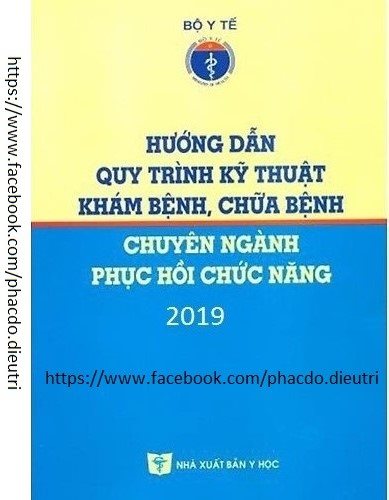 hướng dẫn quy trình phục hồi chức năng 2019