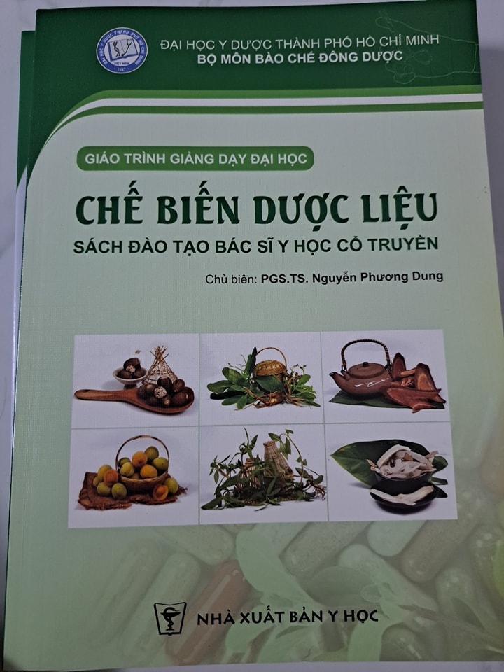 ''chế biến dược liệu''